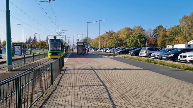 Korki i pełne parkingi. Tak wygląda sobota przed cmentarzem na Junikowie