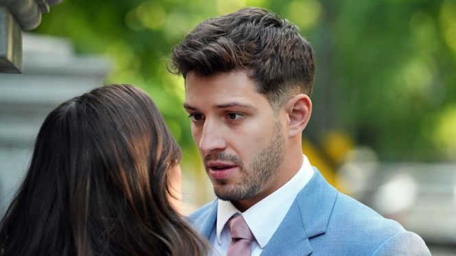 Barwy szczęścia odc. 3071. Regina (Kamila Kamińska), Justin (Jasper Sołtysiewicz)