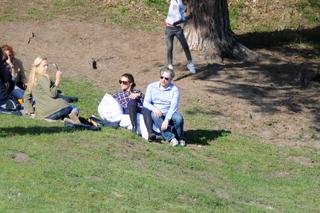 Miłość Rusin na trawie