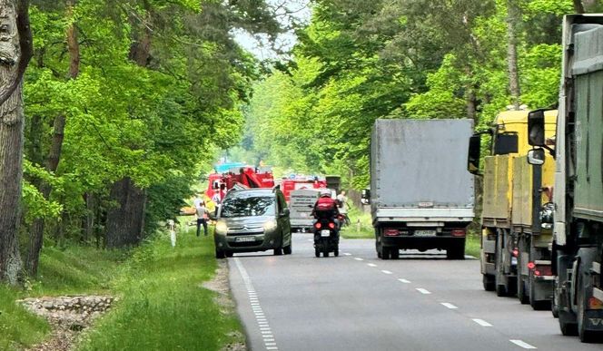 Wypadek na DW698 pod Mordami