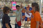 Patrol Eska Summer City odwiedził sklep Reporter