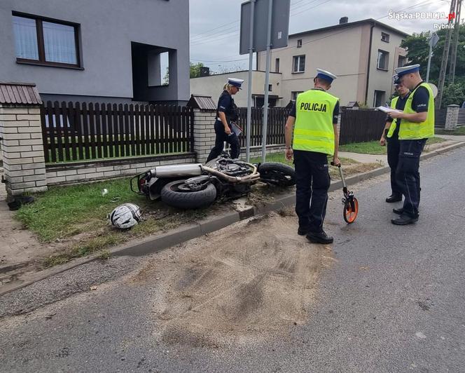 Wypadek w Świerklanach