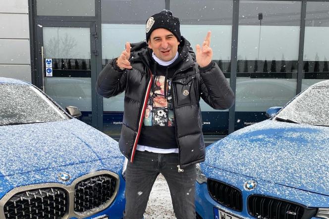 Michał Koterski jeździ autami marki BMW