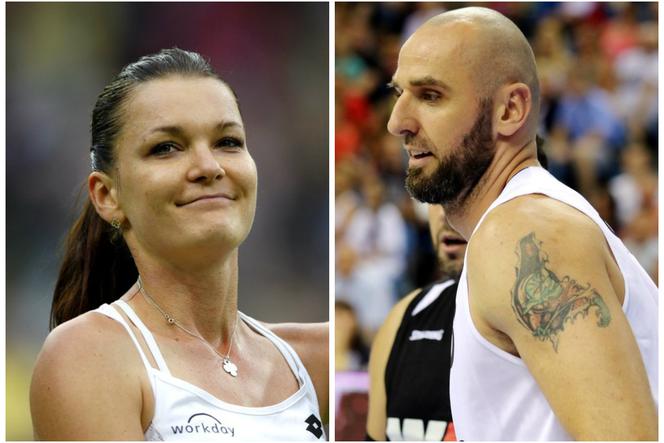Agnieszka Radwańska i Marcin Gortat
