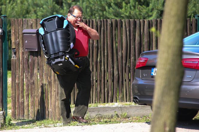 Ryszard Kalisz odbiera dziecko