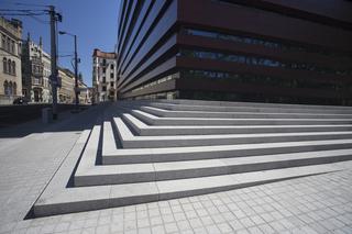 Narożnik budynku, Narodowe Forum Muzyki we Wrocławiu