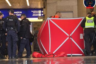 Zmarł na wózku inwalidzkim przed Dworcem Centralnym. Tragiczny poranek w Warszawie