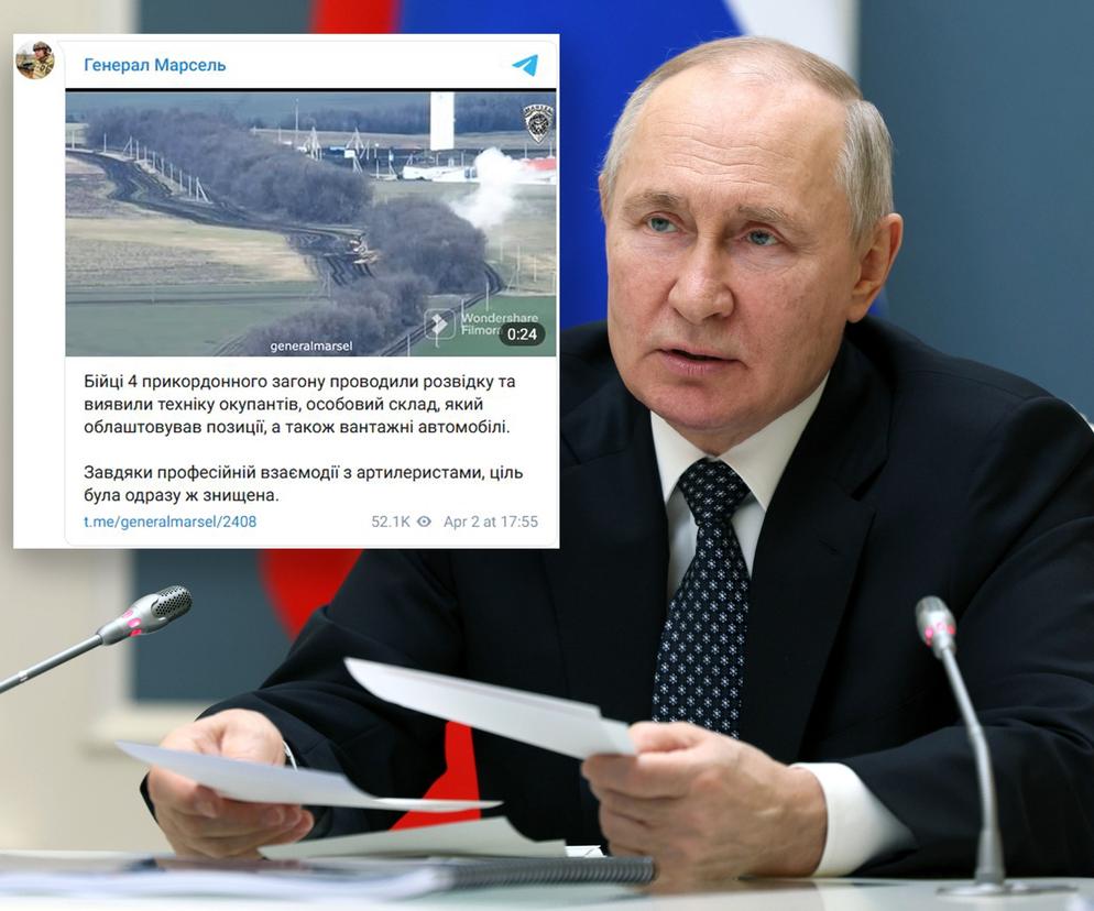 Ukraina zaatakowała Rosję na jej terenie! Jest WIDEO z bombardowania! Co na to Putin?