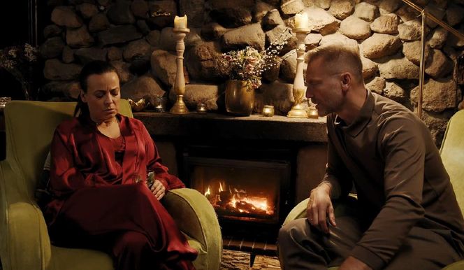 M jak miłość odc. 1888. Magda (Anna Mucha), Andrzej Budzyński (Krystian Wieczorek)