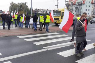 Protest rolników w Iławie 21.10.2020