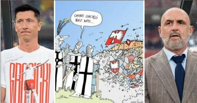 Najlepsze memy o Lewandowskim i Probierzu. Internauci nie zawiedli 
