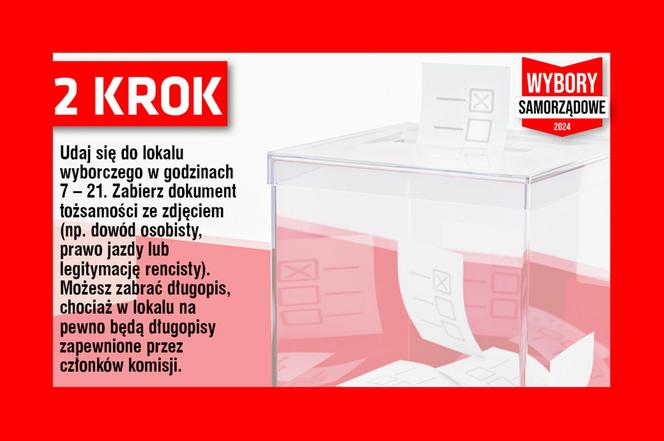 Tak zagłosujesz w wyborach samorządowych - 5 kroków! 