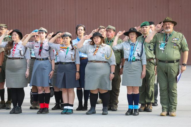 Zlot harcerski z okazji 80. rocznicy wybuchu Powstania Warszawskiego