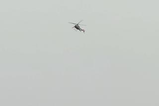 Tajemniczy helikopter nad Szczecinem