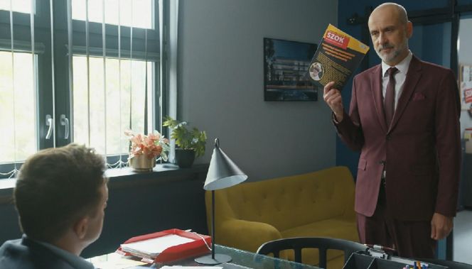 Barwy szczęścia, odcinek 3247. Błażej (Piotr Ligienza), Kornel (Jakub Bohosiewicz)