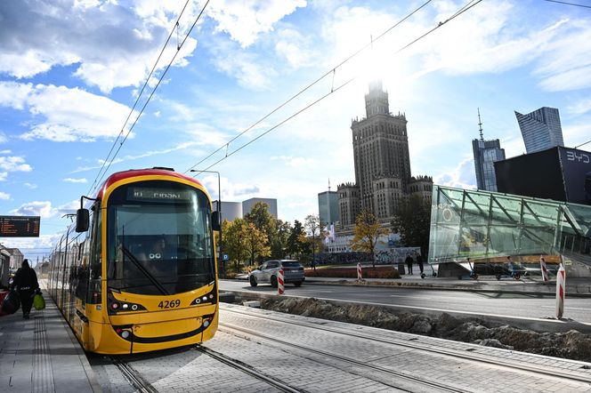 Tramwaje wróciły na ul. Marszałkowską