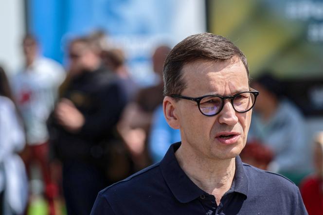 Premier Morawiecki otworzył miasteczka kontenerowe w Ukrainie.