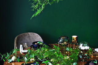 Stół wigilijny - dekoracje