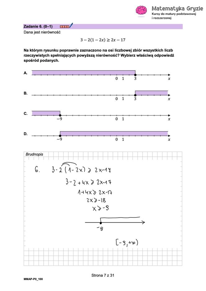 Matura 2025: matematyka 6.05.2025. ODPOWIEDZI z matematyki. Zobacz rozwiązane zadania [Formuła 2023]