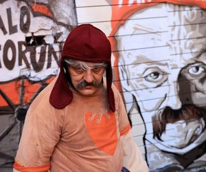 Nowy mural w Toruniu. Przedstawia legendy starówki