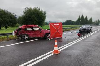 Wypadek na S1 w Żywcu. Zginęła kobieta. Jechała pod prąd