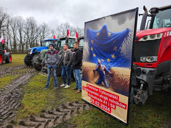 Protest rolników. Do strajków przyłączają się rolnicy z powiatu piotrkowskiego