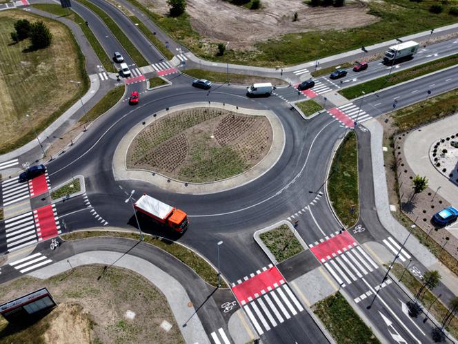 Toruń ma nowe rondo turbinowe. Na Grudziądzkiej jest bezpieczniej