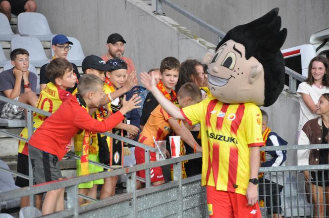 Korona Kielce - Śląsk Wrocław. Zobacz jak wyglądał doping na Suzuki Arenie