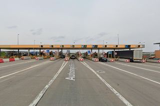 Bramki na autostradzie A1 Amber One 