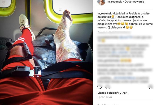 Radosław Majdan trafił do szpitala