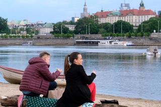 M jak miłość odc. 1674. Magda (Anna Mucha), Paweł (Rafał Mroczek)