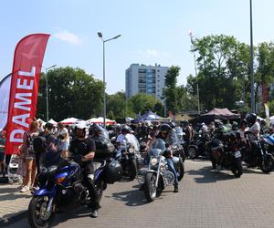 Parada motocyklistów w Dąbrowie Górniczej