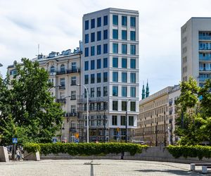 Dawny „szkieletor” przy placu Politechniki 4 w Warszawie