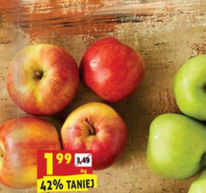 jabłka 1,99 zł/kg