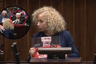 Awantura w Sejmie! Posłanka Kotula z Lewicy uderzyła w Kaczyńskiego! Reakcja prezesa POWALA. Poszło o dawanie w szyję