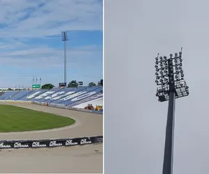 Oświetlenie stadionu żużlowego w Lesznie nie spełnia wymogów PGE Ekstraligi