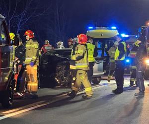 Wypadek na DK 43 między Krzepicami a Opatowem