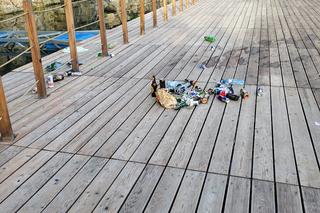 Śmieci na Zakrzówku