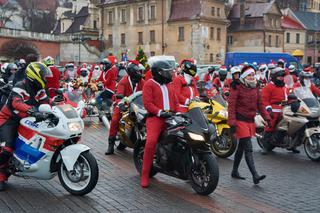 MotoMikołaje na ulicach Lublina! Odwiedzili dzieci w szpitalach