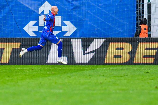  Zadyma na meczu Piast - Górnik