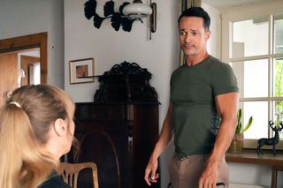 Barwy szczęścia odc. 3103. Szymańska (Agata Pruchniewska), Mariusz (Rafał Cieszyński)