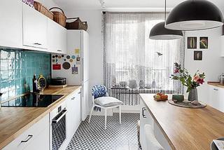 Pomysł na wykończenie podłogi w kuchni