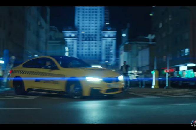 Warszawa w reklame BMW