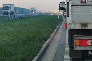 Śląskie: Wypadek na A1. Kobieta trafiła do szpitala. Gigantyczny korek