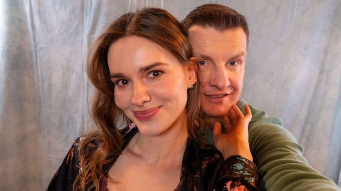 	M jak miłość odc. 1864. Franka (Dominika Kachlik), Paweł (Rafał Mroczek)