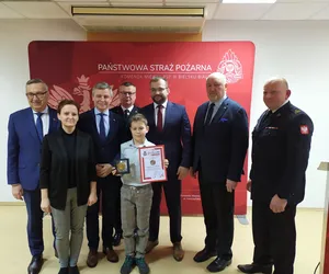10-letni bohater z Czechowic-Dziedzic