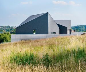 Nietypowe bryła i wnętrza śląskiego domu