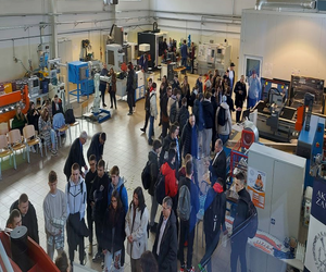 Zamość: Zakład Mechaniki I Budowy Maszyn Akademii Zamojskiej zaciekawiał gości