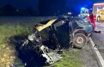 Tragiczny wypadek w Płociczu. Dwóch kierowców nie żyje