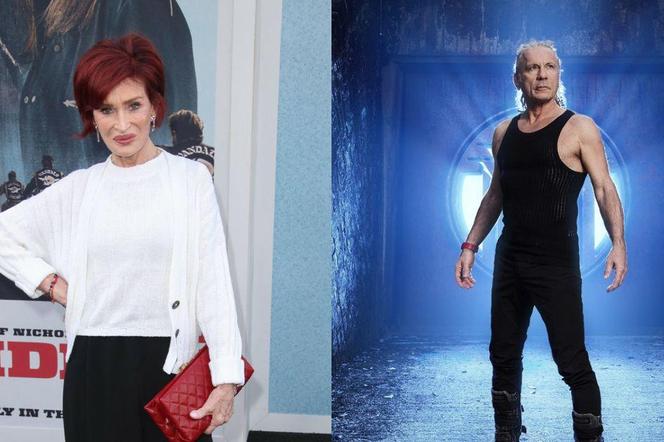 Sharon Osbourne, Bruce Dickinson 